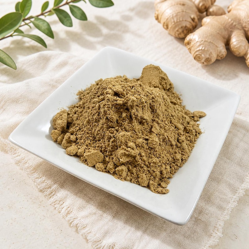 Ginger Root Powder | Zingiber officinale | Fine Ground Botanical Powder | Wild Crafted image 5