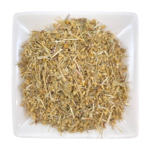 Organic Yarrow Herb: Cut, Sifted Stems, Leaves & Flowers (Achillea millefolium)