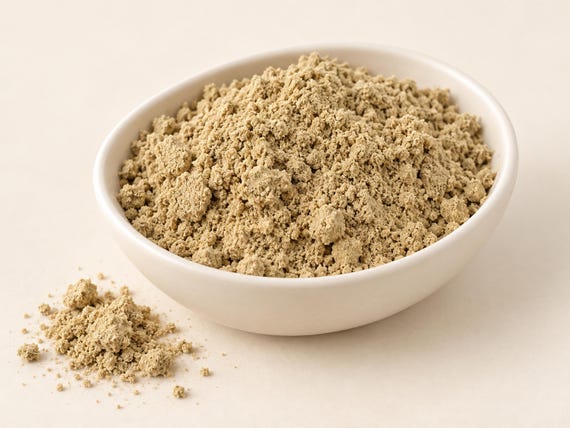 Ginger Root Powder | Zingiber officinale | Botanical Tea Ingredient | Wild Crafted