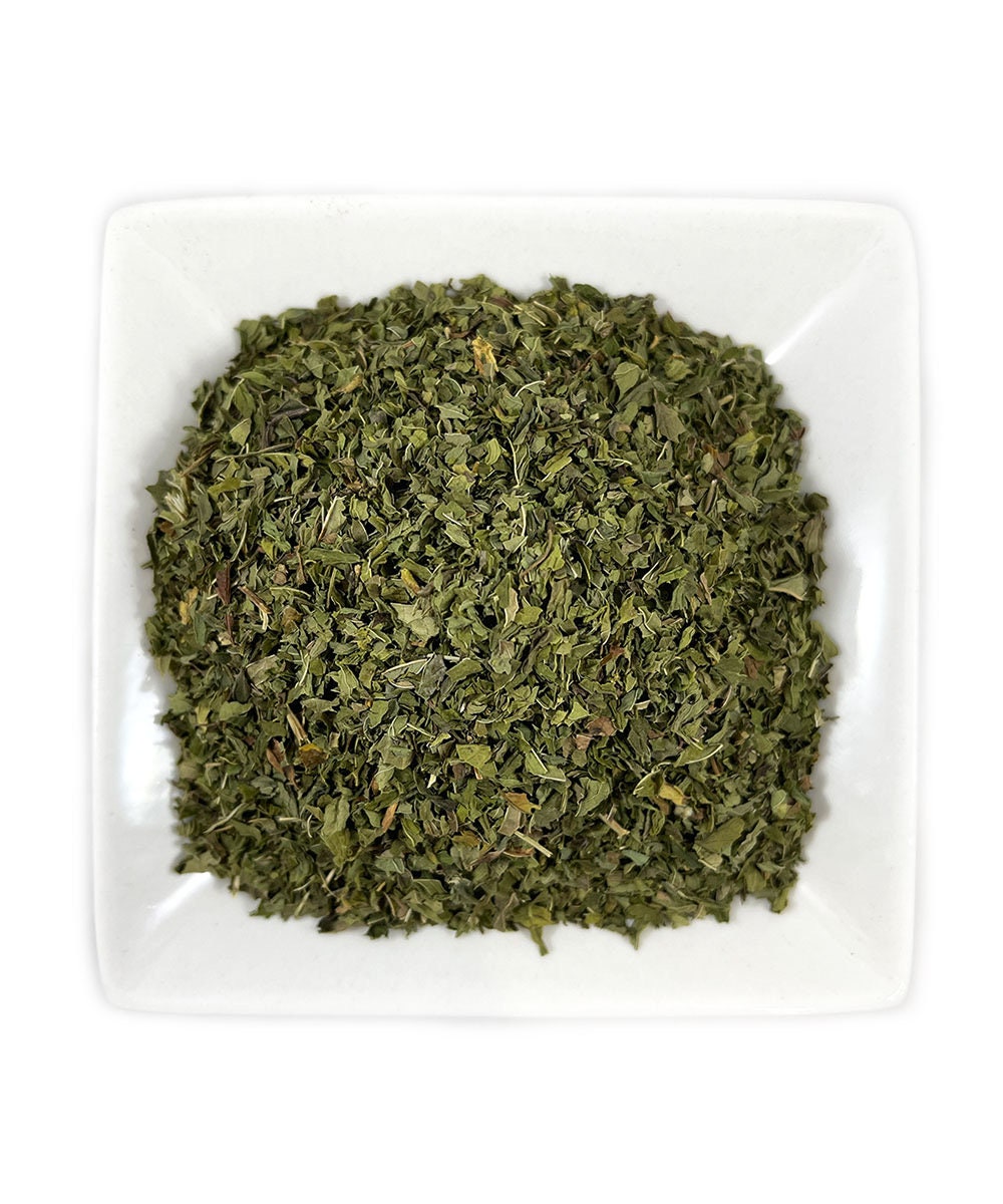 Organic Spearmint Leaf: Fresh Cut & Sifted (Mentha spicata)