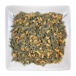 Organic Genmaicha Herbal Green Tea (Camellia sinensis) - Free Shipping in USA