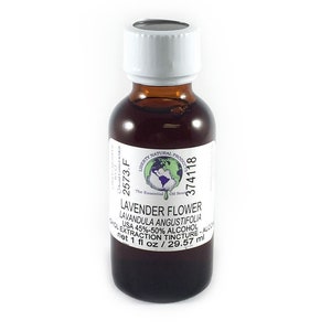 Lavender Flower Herbal Tincture - 1 oz
