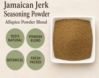 Jamaicansk jerkkrydda | Autentisk karibisk kryddblandning | Färskmalen krydda