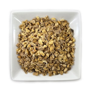 オーガニック生姜根 C/S カット＆ふるい分け済み (Zingiber officinale) 新鮮なバッチ - 米国内送料無料