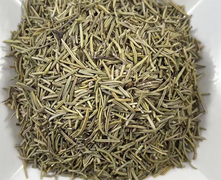 Organic Rosemary Whole C/S ( Rosmarinus officinalis) Cut & Sifted Rough Cut Fresh Batch - Free Shipping + Free Shipping in USA