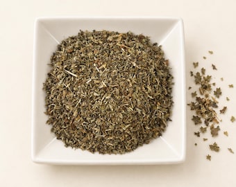 Lemon Balm Leaf | Melissa officinalis | Cut & Sifted Herbal Tea Ingredient | Wild Crafted