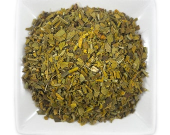 Organic Mistletoe Leaf C/S Cut & Sifted (Viscum album) Christmas Herb - Fresh Batch - Free Shipping in USA