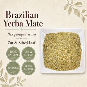 Yerba maté du Brésil | Ilex paraguariensis | Tisane en vrac | Façon sauvage