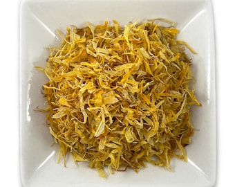 ORGANIC Calendula Egyptian (Marigold) PETALS ( Calendula officinalis) Fresh Batch - Free Shipping in USA