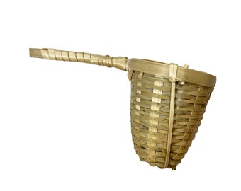 Natural Bamboo Tea Strainer: Herbal Brew Basket