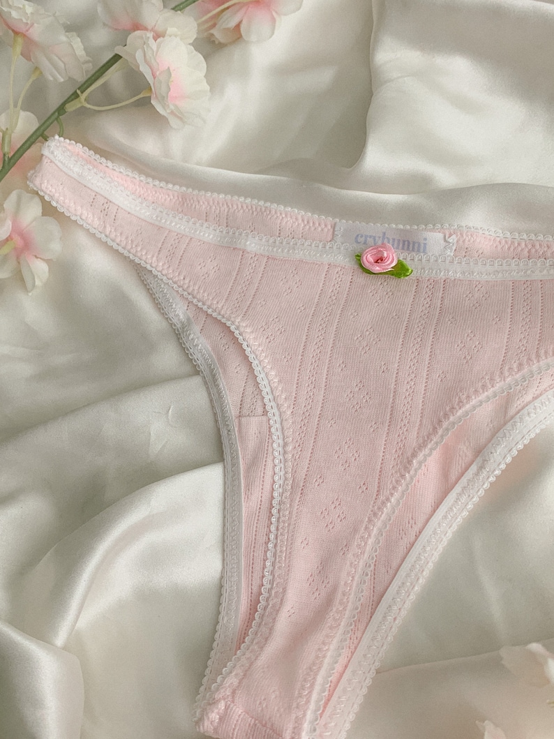 The Rose Underwear Handmade Ethical Ecofriendly Etsy