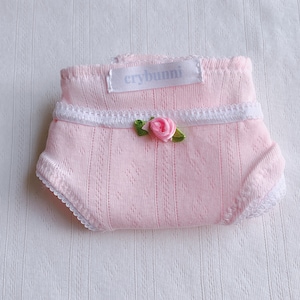 The Rose Underwear - handmade - ethical - eco-friendly - undies - panties - vintage inspired - organic - pointelle