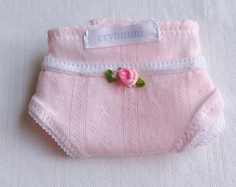 The Rose Underwear - handmade - ethical - eco-friendly - undies - panties - vintage inspired - organic - pointelle