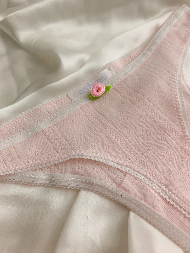 The Rose Underwear Handmade Ethical Ecofriendly Etsy