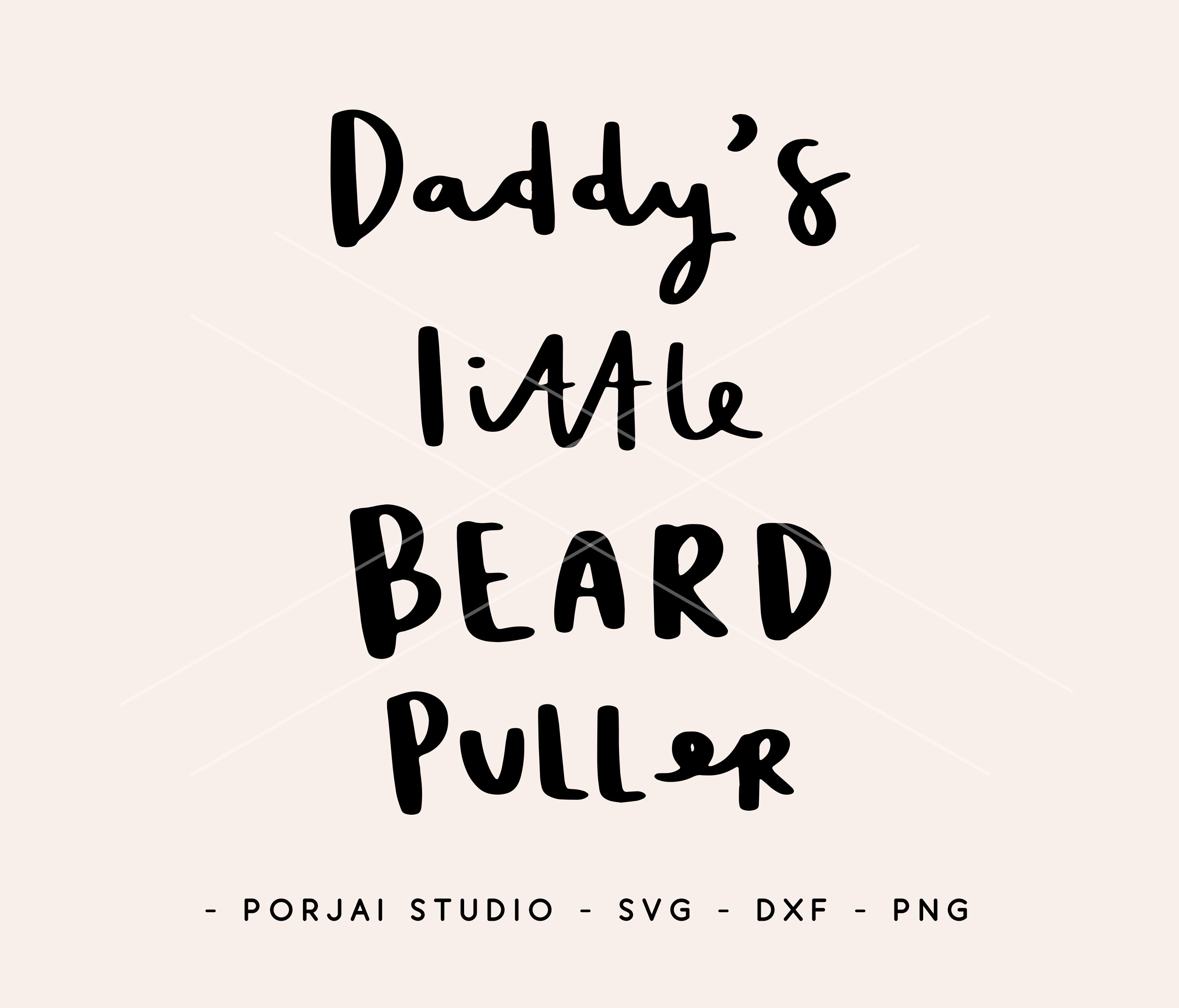 Daddy's Little Beard Puller Baby Vest, Daddy/Fathers day