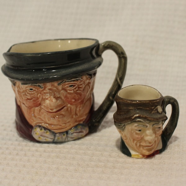 Two Royal Doulton Toby cups c. 1930