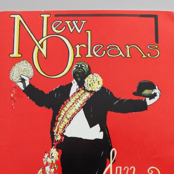 RARE! 1976 New Orleans Jazz & Heritage Festival Official Souvenir Program