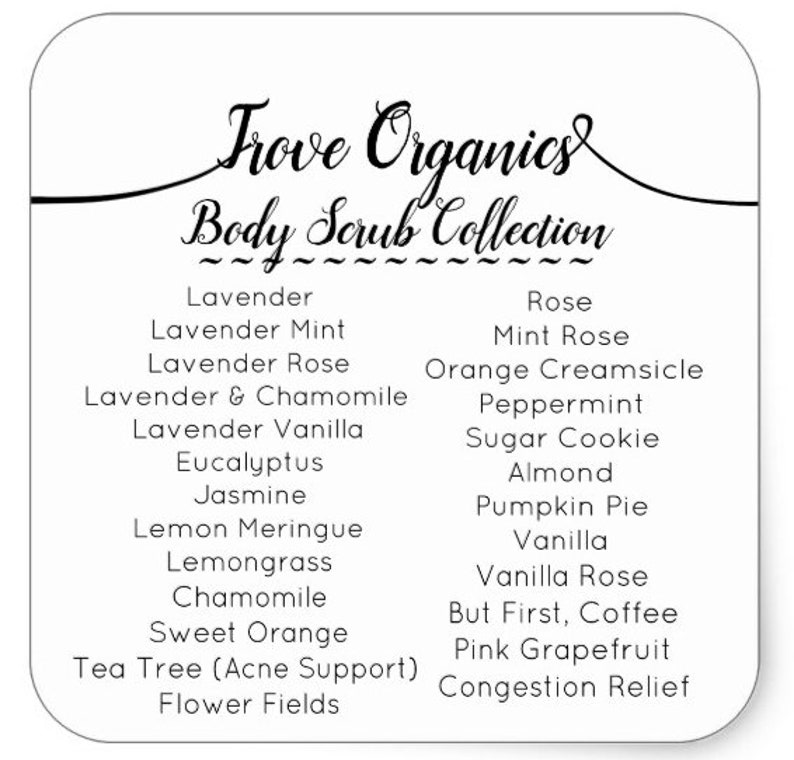 Sugar Scrub Organic Sugar Scrub Sugar Body Scrub Sugar Scrub Gift Set Body Scrub Organic Body Scrub Vegan Sugar Scrub image 5