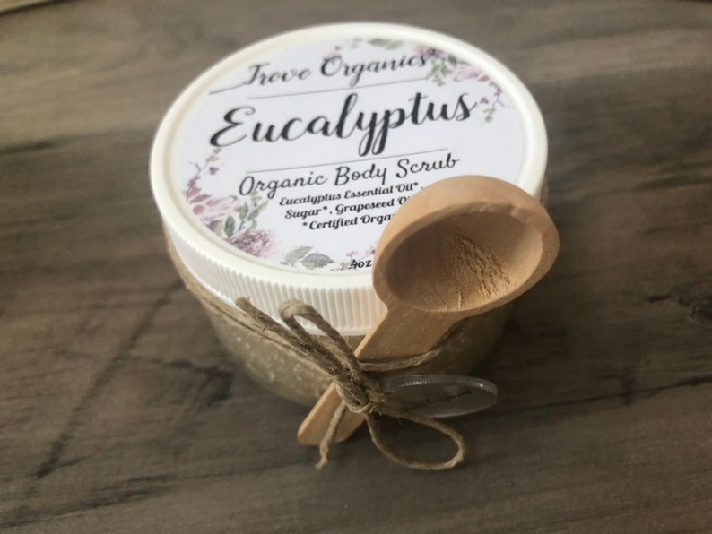 Sugar Scrub Organic Sugar Scrub Sugar Body Scrub Sugar Scrub Gift Set Body Scrub Organic Body Scrub Vegan Sugar Scrub image 1