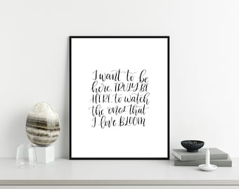 Eneagrama Siete (7) - Letras de Sleeping At Last - Letras a mano imprimibles - Arte del Eneagrama - Impresión digital - 8x10