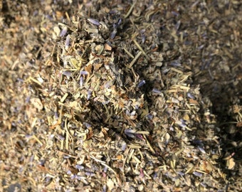 Organic Herbal Tea Blend: Thyme, Lavender, Rosemary, Coltsfoot, Mullein, Red Clover