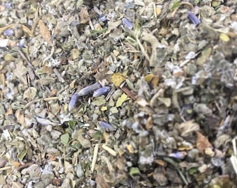 No.89 Organic Herbal Blend: Damiana, Mullein, Lavender plus more!