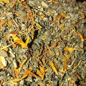 no.9 ginkgo goto kola mullein calendula damiana mugwort - HERBAL BLEND MIXTURE