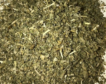 MARSHMALLOW MULLEIN SKULLCAP PASSiONFLOWER herbal blend combination -natural primo ORGANiC high quality tea leaf brew -Spice Discounters