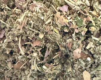 Damiana Skullcap Mugwort Pink Lotus Flowers herbal blend organic mix