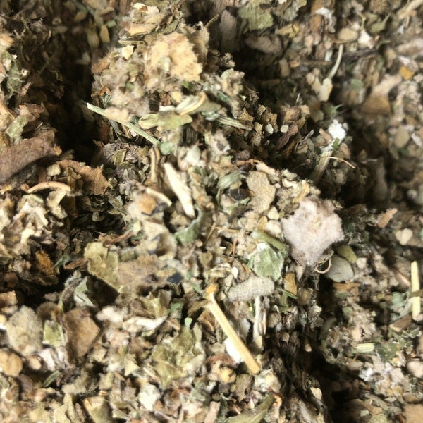 osha root lobelia mullein coltsfoot catnip raspberry spearmint - no.23 HERB BLEND MIX organic bulk cut natural concoction botanical tea brew