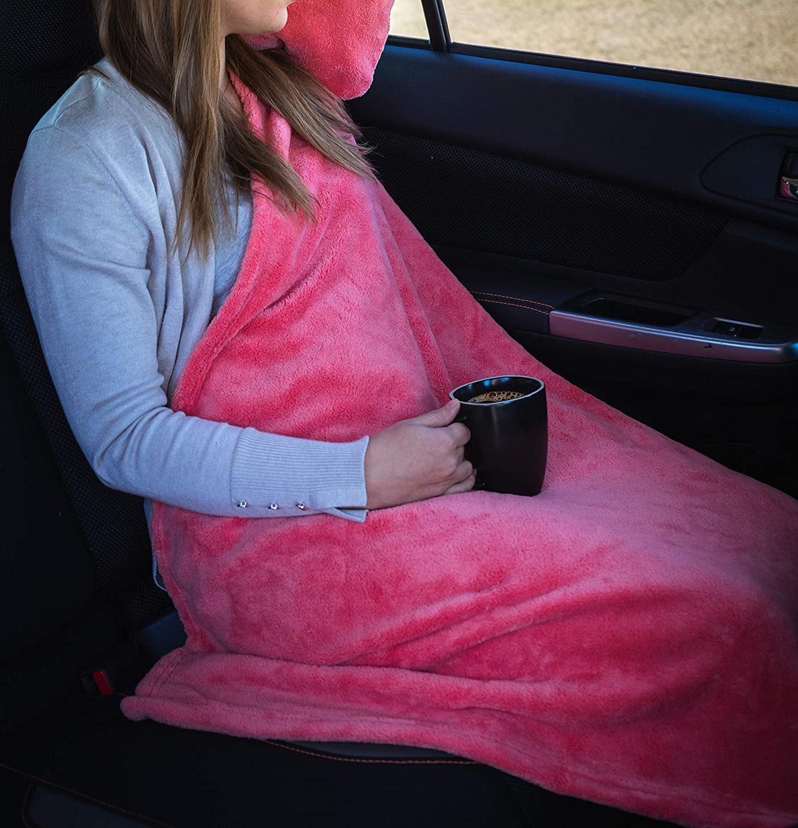 Neck Pillow Travel Blanket 2 in 1 with Carry Case Travel Etsy