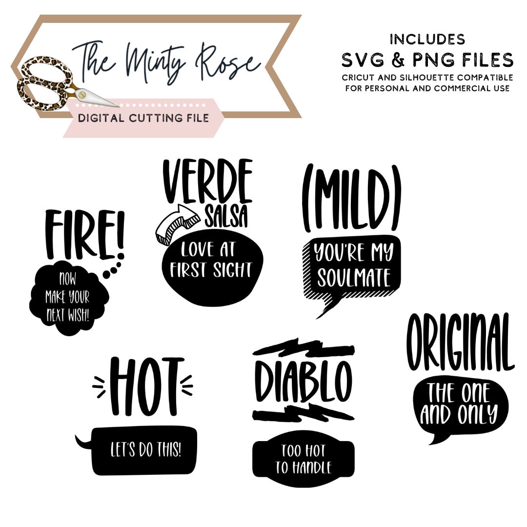 Taco Sauce Costume Idea Svg Hot Sauce Svg Taco Sauce Png Etsy