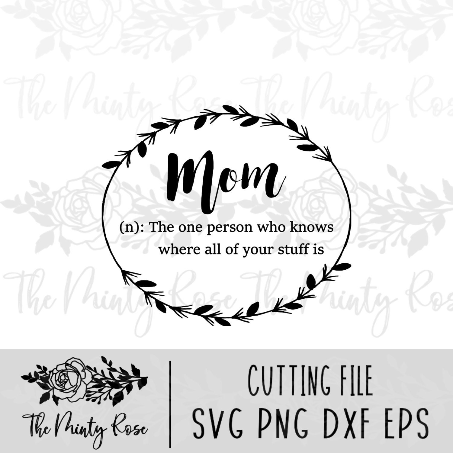 Download Mom Definition Svg Mom Svg Mothers Day Svg Dxf Eps And Png Etsy