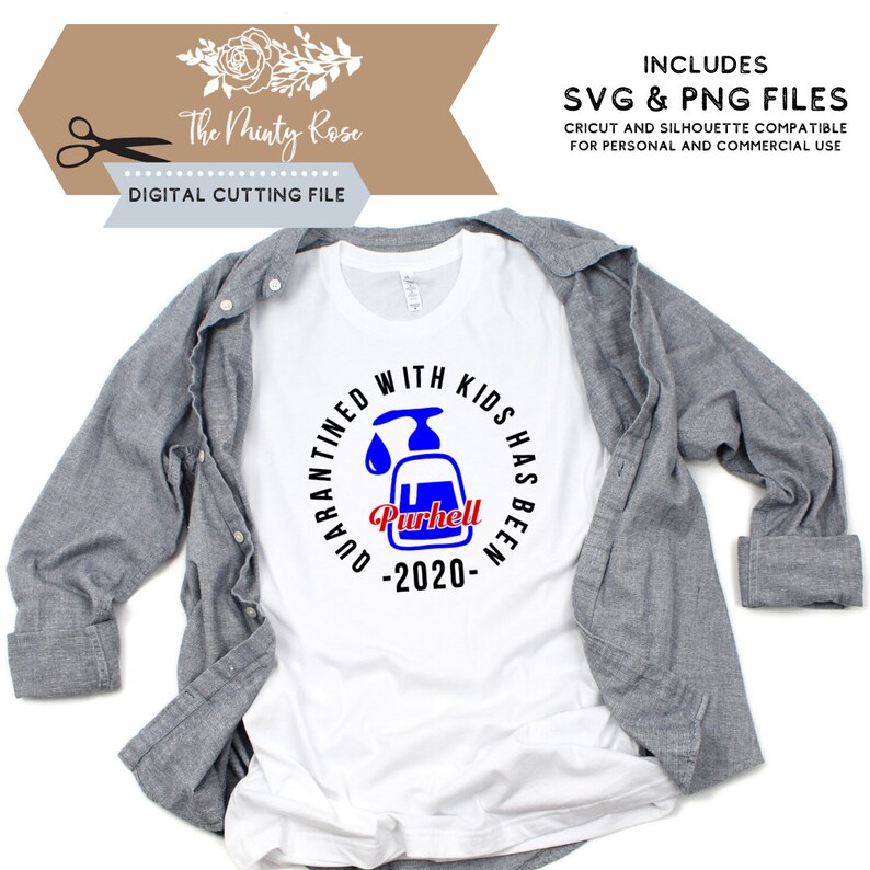 Download Quarantine svg Quarantined with kids has been purhell svg ...