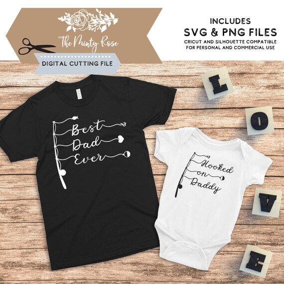 Download Fishing Svg Hooked On Daddy Svg Best Dad Ever Svg Hook And Etsy