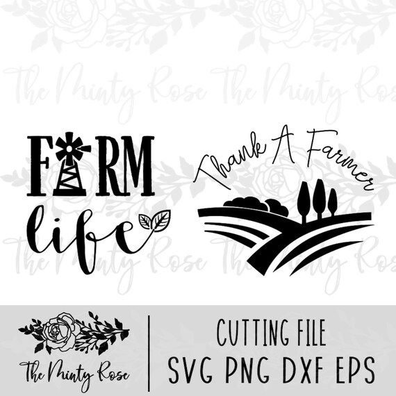 Download Farm Life Svg Thank A Farmer Svg Farm Bundle Farm Svgs Etsy PSD Mockup Templates