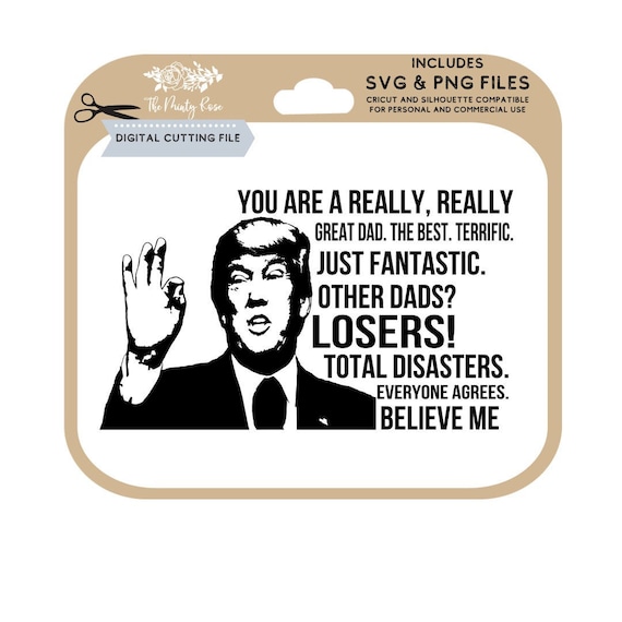 Trump Svg Andere Vater Verlierer Papa Geschenk Trumpf Etsy