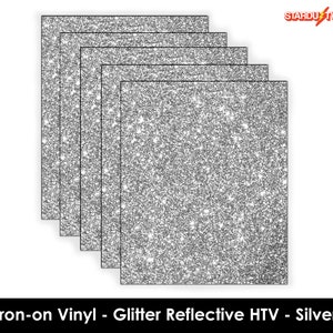 White Reflective Heat Transfer Vinyl (HTV)