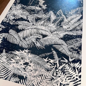 Botânica I Linogravura