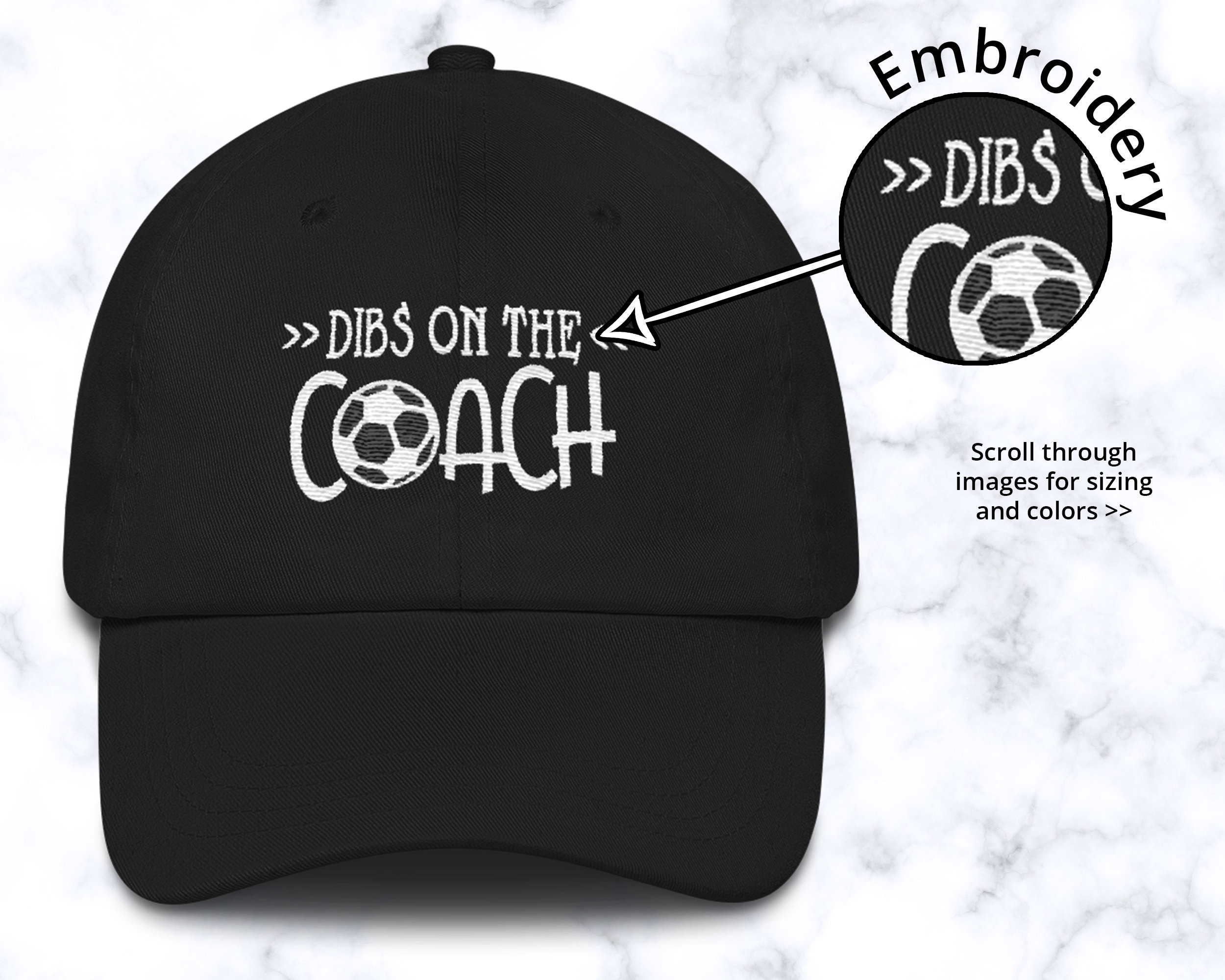 soccer coach hat