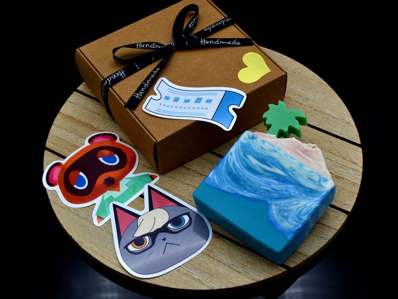 Animal Crossing Birthday Gift. Animal crossing sticker gift. Etsy