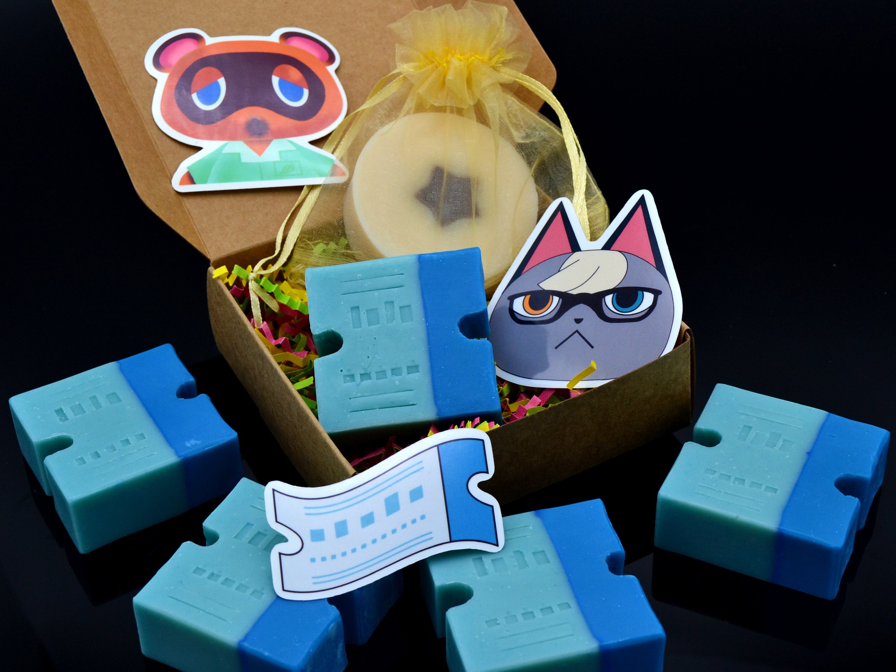 Animal Crossing Gift. Animal Crossing nook miles ticket. Etsy