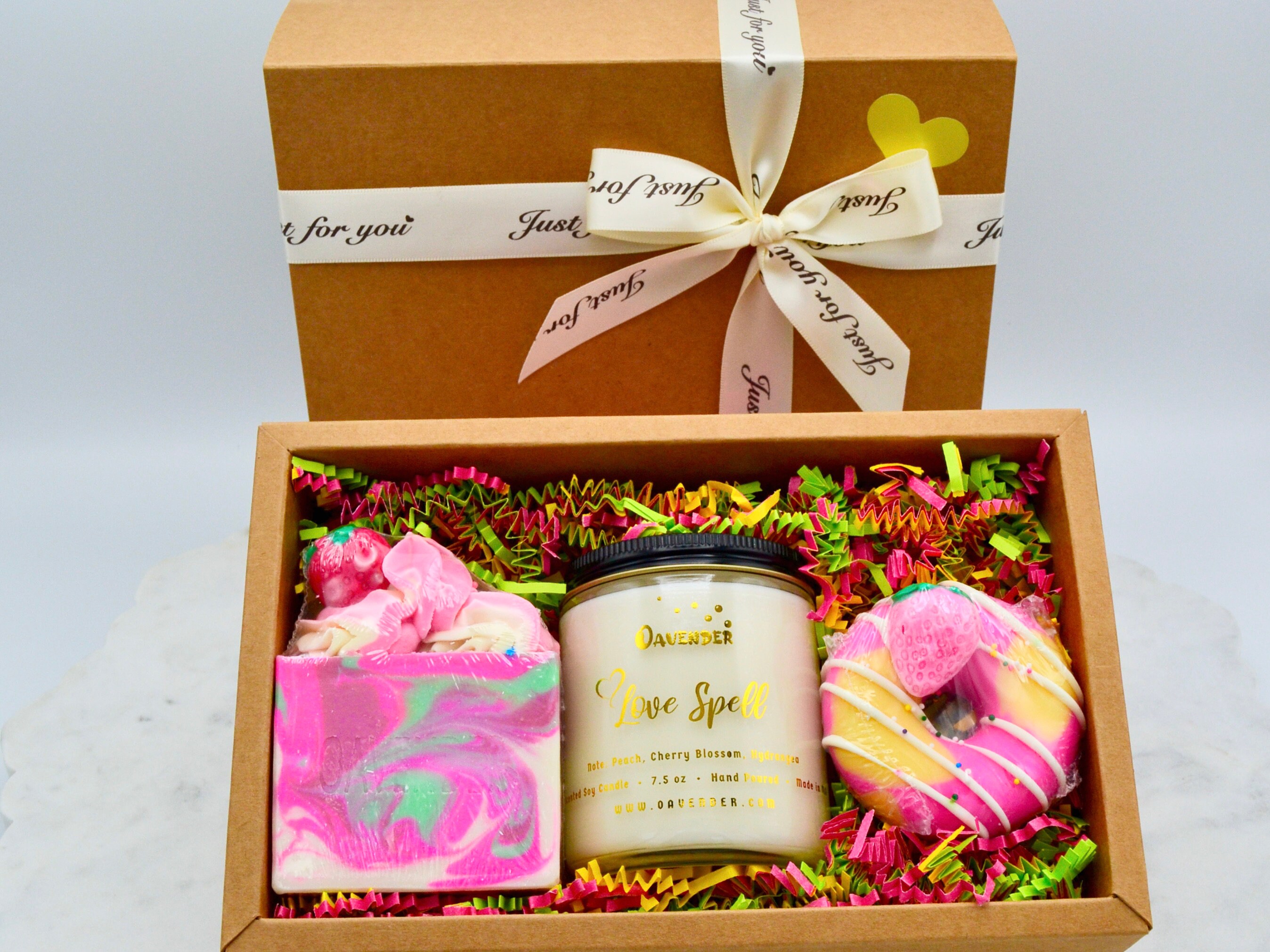 Strawberry Box Strawberry Gift Set Strawberry Gift For Her Etsy