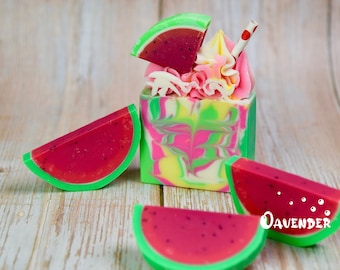 Watermelon Punch Soap | Handmade Artisan Summer Soap