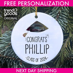 Graduation Christmas Ornament, Graduate 2024 Ornament, School Christmas Ornament, College Graduate Ornament, School Grad Ornament, Graduate