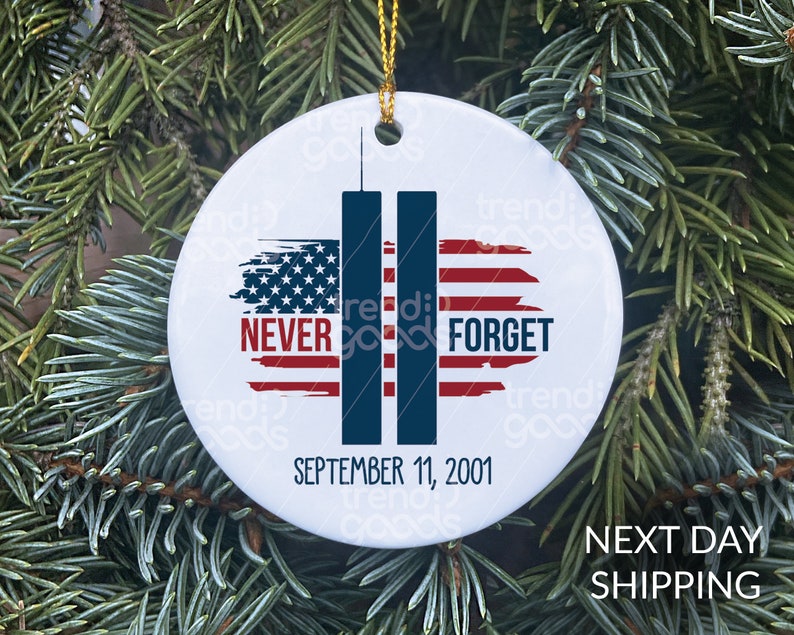 World Trade Center Ornament September 11 Ornament Never | Etsy