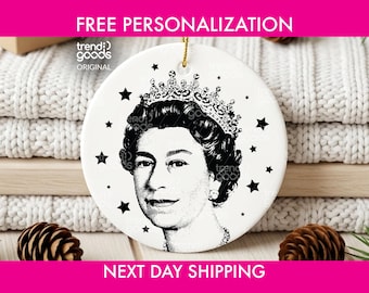 若きエリザベス女王の陶器製オーナメント：英国王室の記念品 - Etsy 日本