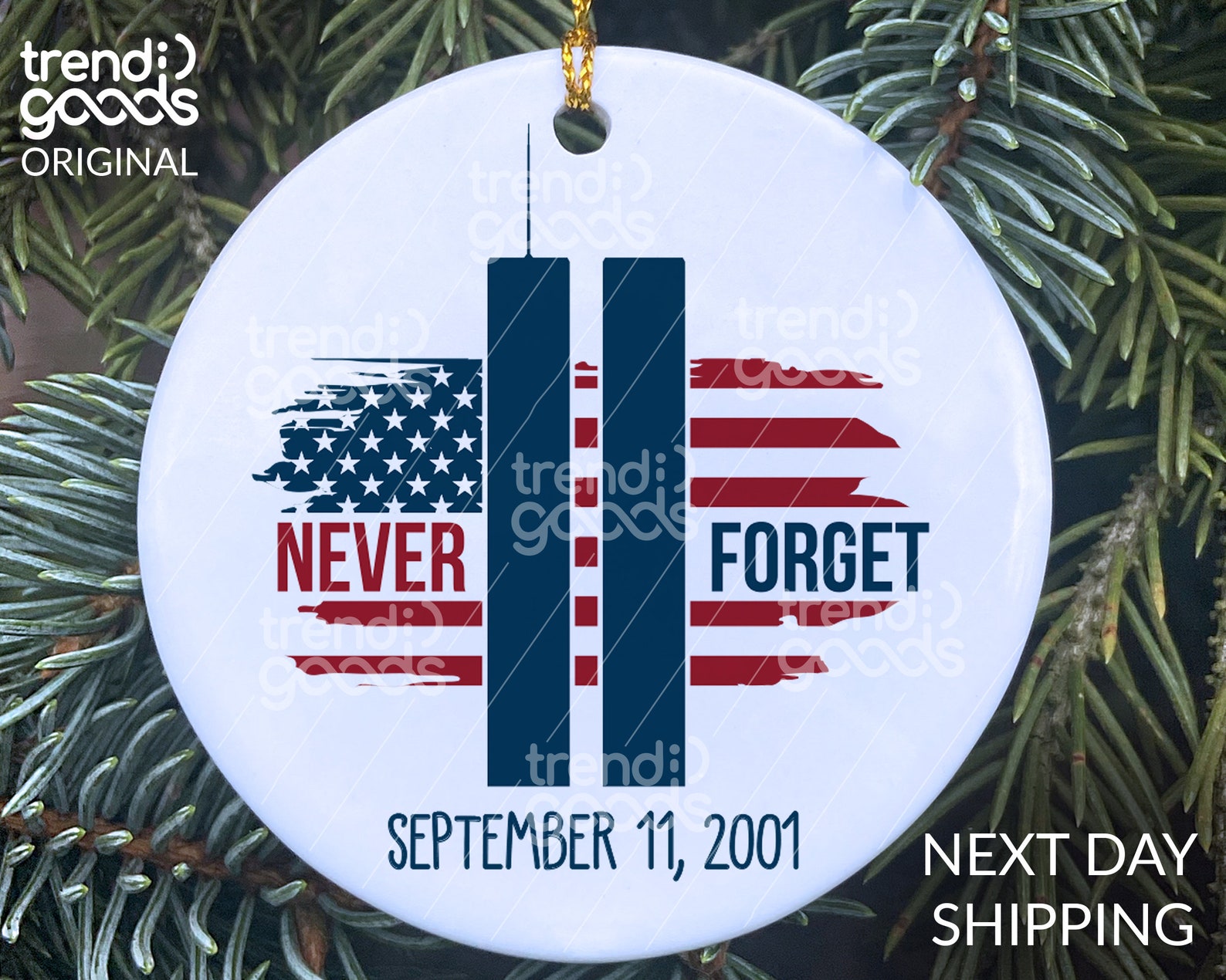 World Trade Center Ornament September 11 Ornament Never - Etsy