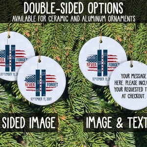 World Trade Center Ornament, September 11 Ornament, Never Forget ...