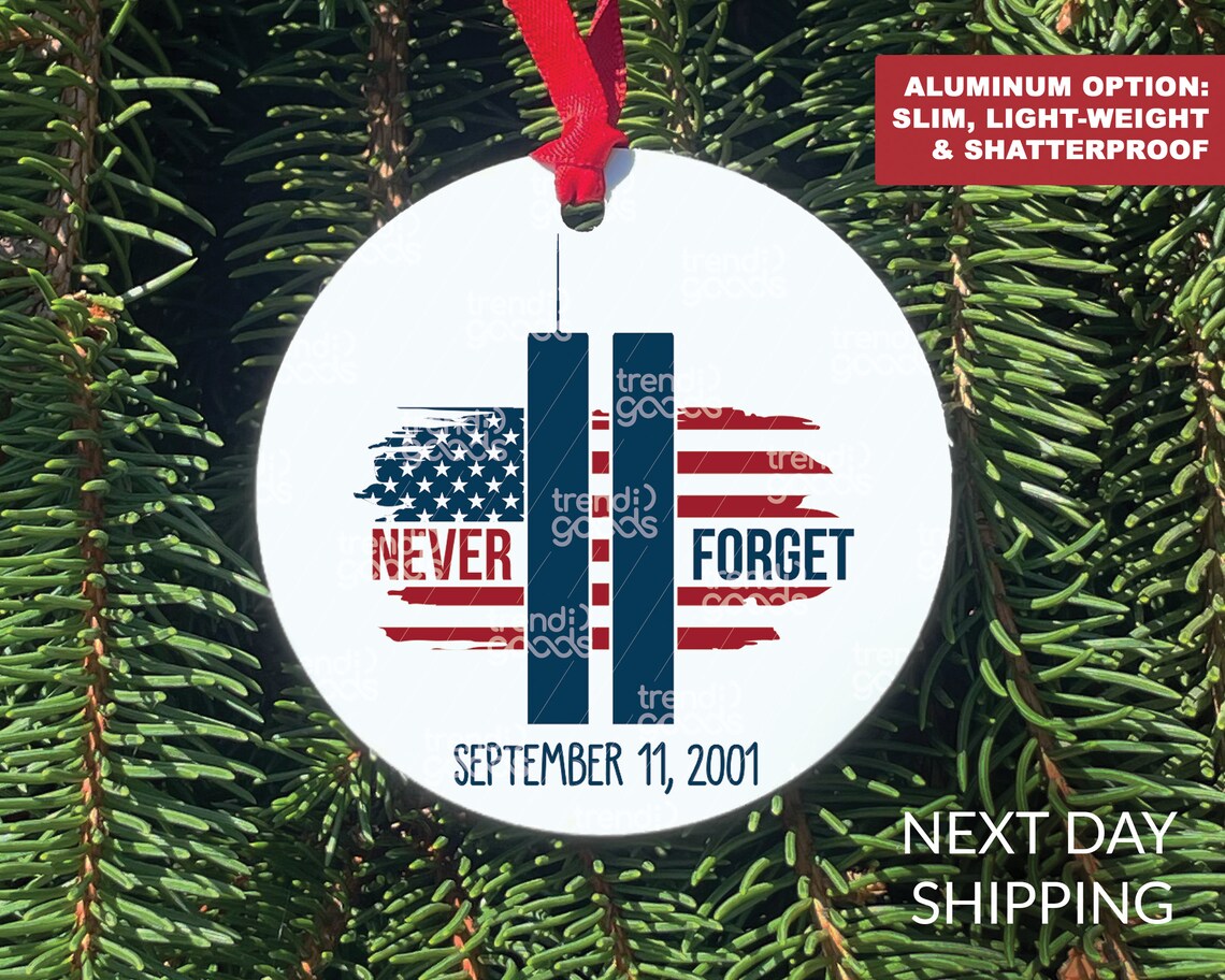 World Trade Center Ornament September 11 Ornament Never - Etsy